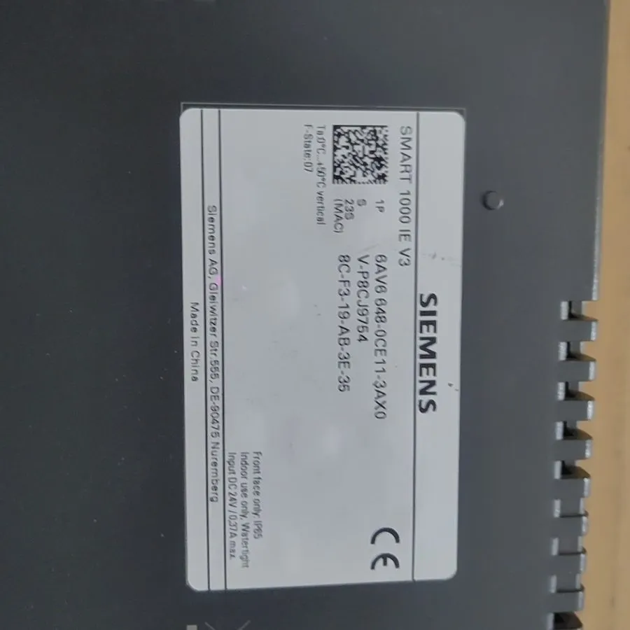 Панель оператора Siemens 6AV6648-0CE11-3AX0 SMART 700 IE V3 7 Inch HMI Touch Pan — фото лота 1