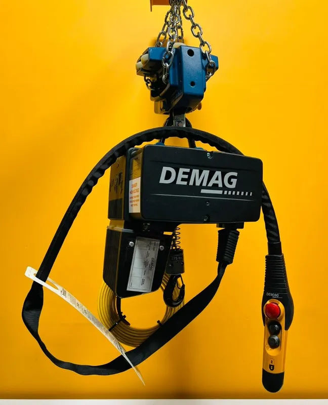 Таль Terex Demag DC-Com 1 125 1/1 H5 V9.6/2.4 275 lbs Max Electric Chain Hoist
