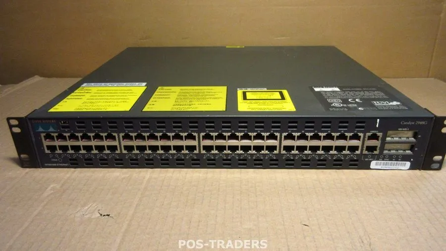 Коммутатор Cisco Catalyst 2948G 48 Port Ethernet Switch WS-C2948G