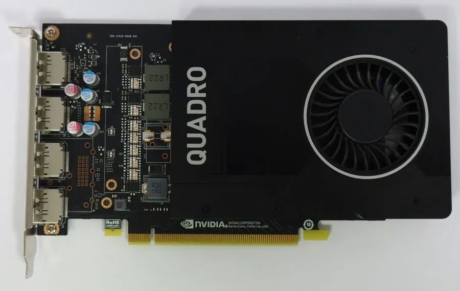 GPU-ускоритель Dell Nvidia Quadro P2200 5GB GDDR5X DisplayPort Desktop Graphics 