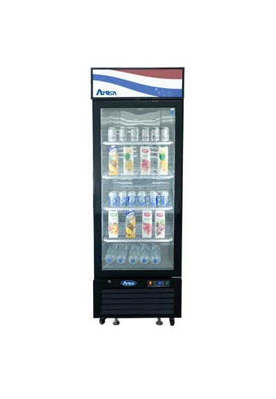 Холодильный шкаф 1 Single Glass Door Display Refrigerator Reach In NSF Cooler At — фото лота 2