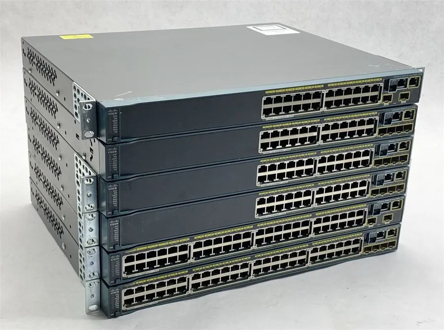 Коммутатор Cisco Catalyst 2960-S 48-Port Gigabit PoE+ 740W Stackable Ethernet Sw