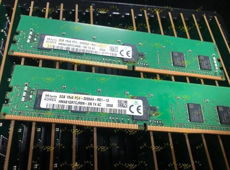 Модуль памяти SK Hynix 8GB 3200MHz DDR4 RDIMM PC4-3200AA RAM HMA81GR7CJR8N-XN