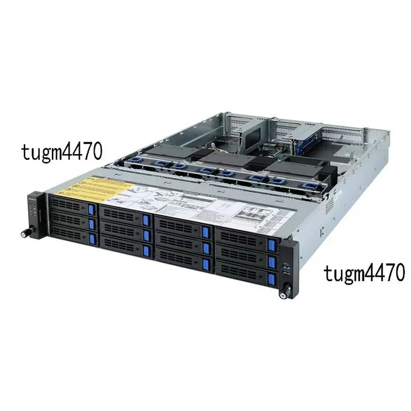 Сервер R282-Z93 Gigabyte Rack Server 12x 3.5" SAS 2x 2000W