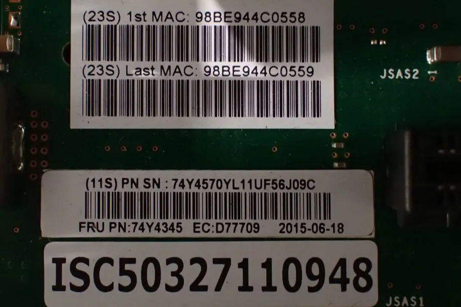 Материнская плата IBM 74Y4345 MB — фото лота 1