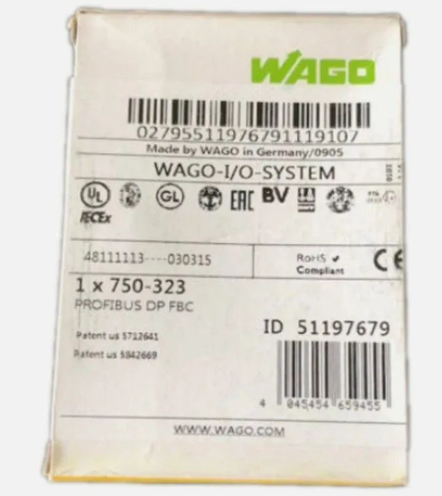 Модуль WAGO 750-323 Profibus DP module