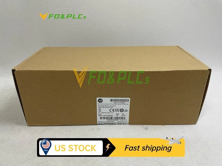 ПЛК ALLEN-BRADLEY 2080-LC30-48QWB Programmable Controller 24vdc