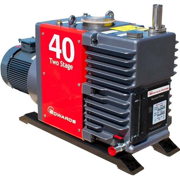Насос Edwards E2M40 Dual Stage Rotary Vane Vacuum Pump 50/60Hz A36404940 — фото лота 1