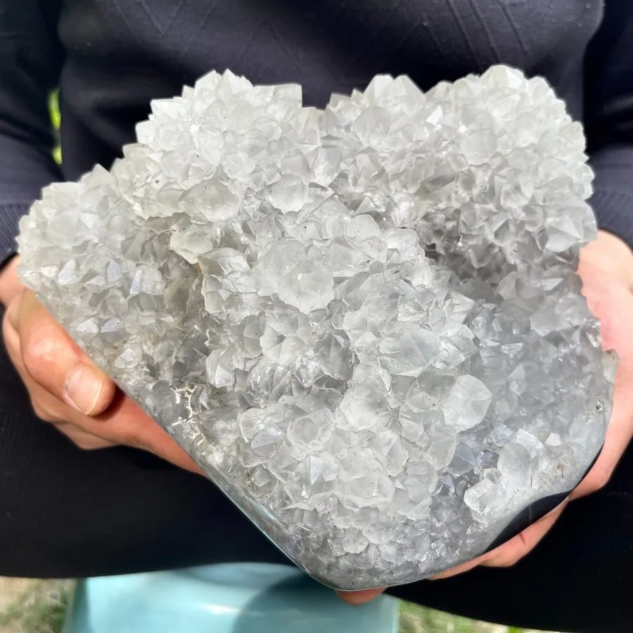 Лабораторный прибор 9.35LB TOP Natural crystal flower Cluster Quartz Point vug m