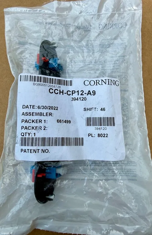 Оптический модуль CCH-CP12-A9 Compatible 12 Port LC Duplex OS2 SM UPC Fiber Adap