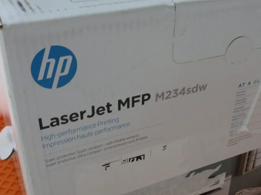 Лазерный принтер HP LaserJet M234sdw Wireless Black & White All-in-One Laser Pri
