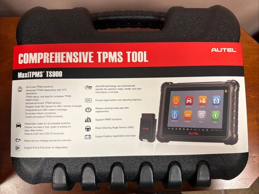 Диагностический сканер 2025 AUTEL MaxiTPMS TS900 FULL FUNCTION Bi-directional DI