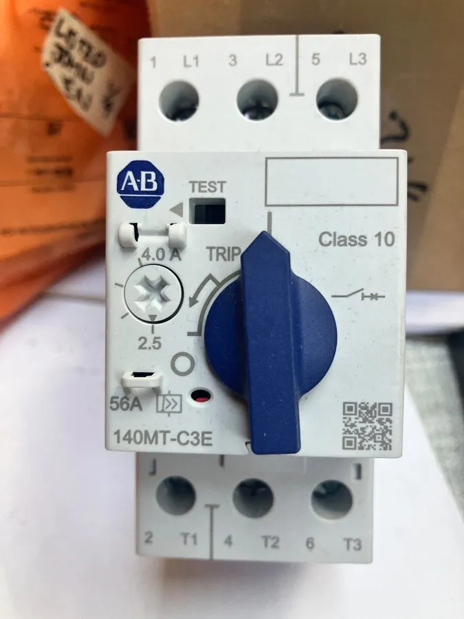 Автоматический выключатель 140MT-C3E-B40 AB MOTOR PROTECTION CIRCUIT BREAKER — фото лота 1