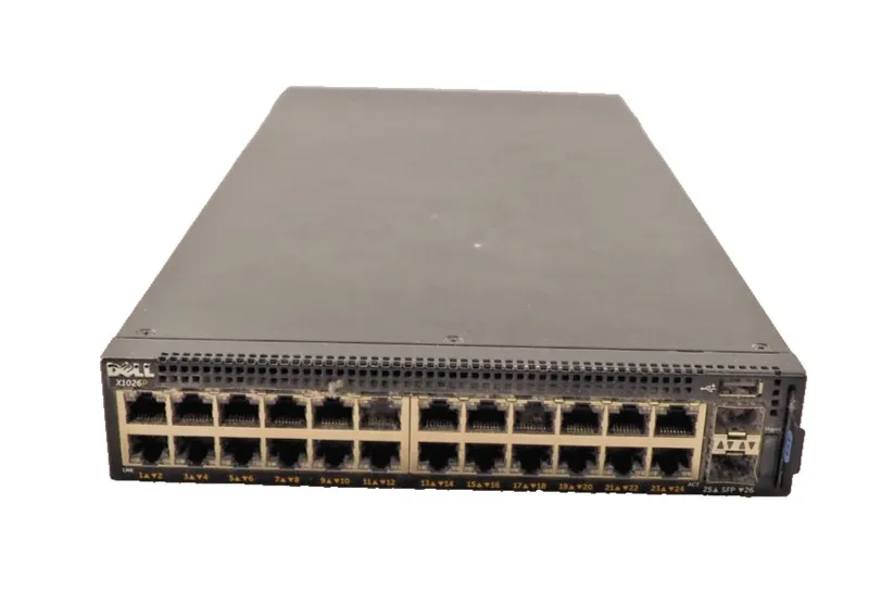 Коммутатор Dell X1026P 24-Port PoE+ Gigabit Managed Switch DP/N: 62MWJ