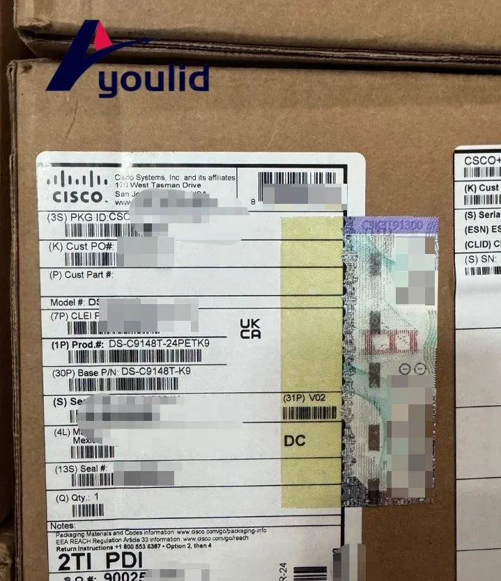 Коммутатор Cisco DS-C9148T-24PETK9 MDS 9148T 48 Ports Switch