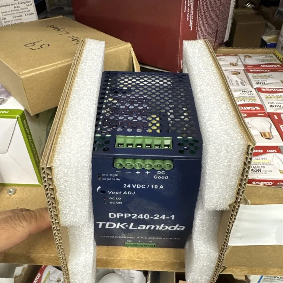 Блок питания TDK-Lambda DPP240-24-1 DIN Rail Power Supply 24VDC 10A 240W AC-DC — фото лота 2