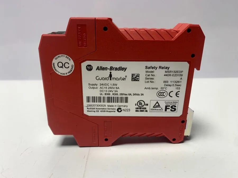 Реле безопасности GUARANTEED! ALLEN-BRADLEY GUARDMASTER SAFETY RELAY 440R-E23160