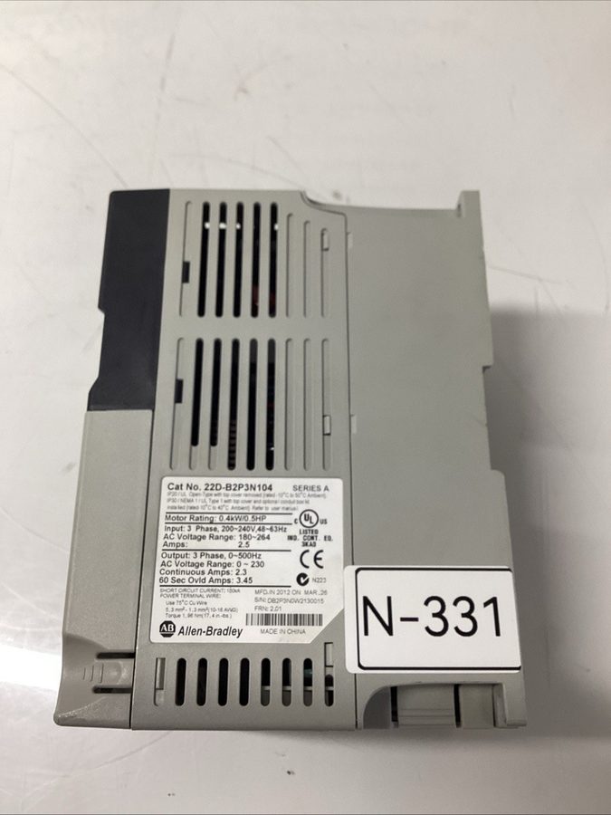 Фото лота 22D-B2P3N104 от продавца №17024