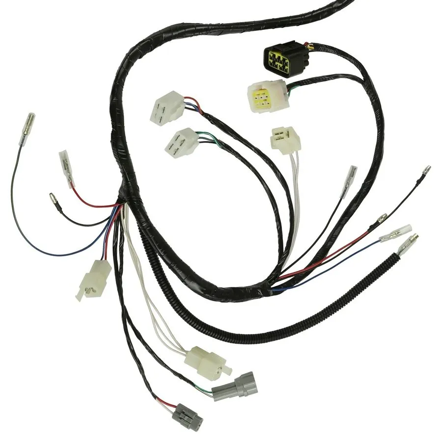 Жгут проводов Wiring Harness Switch Key Coil Starter Relay Yamaha Warrior 350 YF — фото лота 2