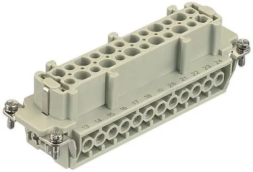 Разъём HARTING CONNECTOR HAN 24 E-BUS CONTACT BLOCK 09330242701