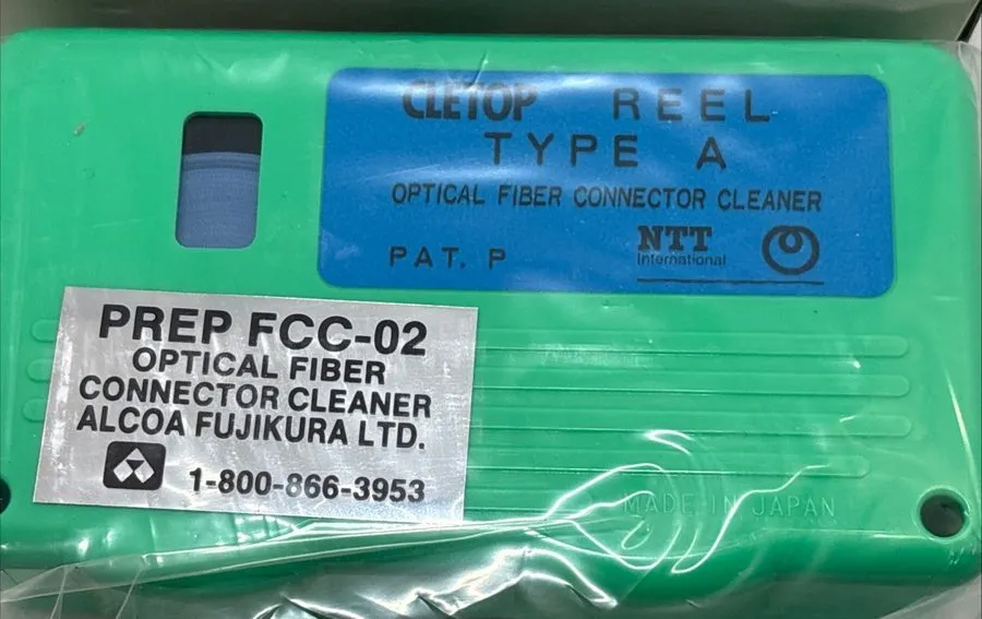 Очиститель разъёмов Fujikura CLETOP Type A Fiber Optic Connector Cleaner 8500-10 — фото лота 1