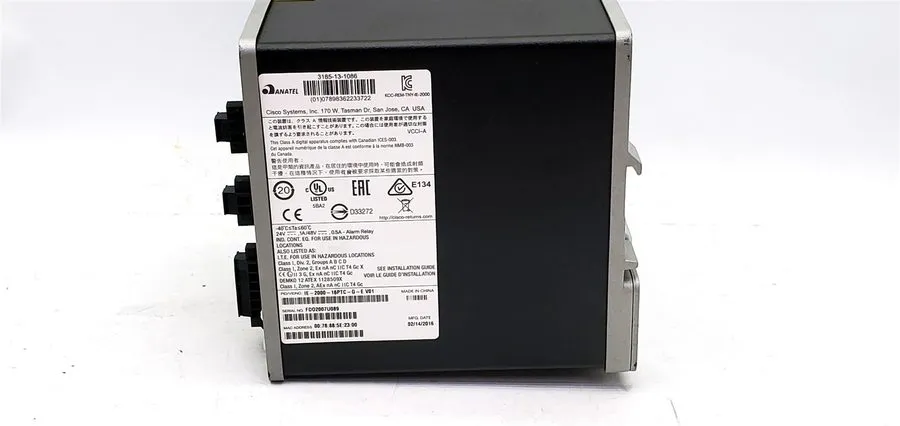 Коммутатор Cisco IE 2000 16PTC-G-E Industrial Ethernet Switch 16 Port FE 2x GE P — фото лота 1