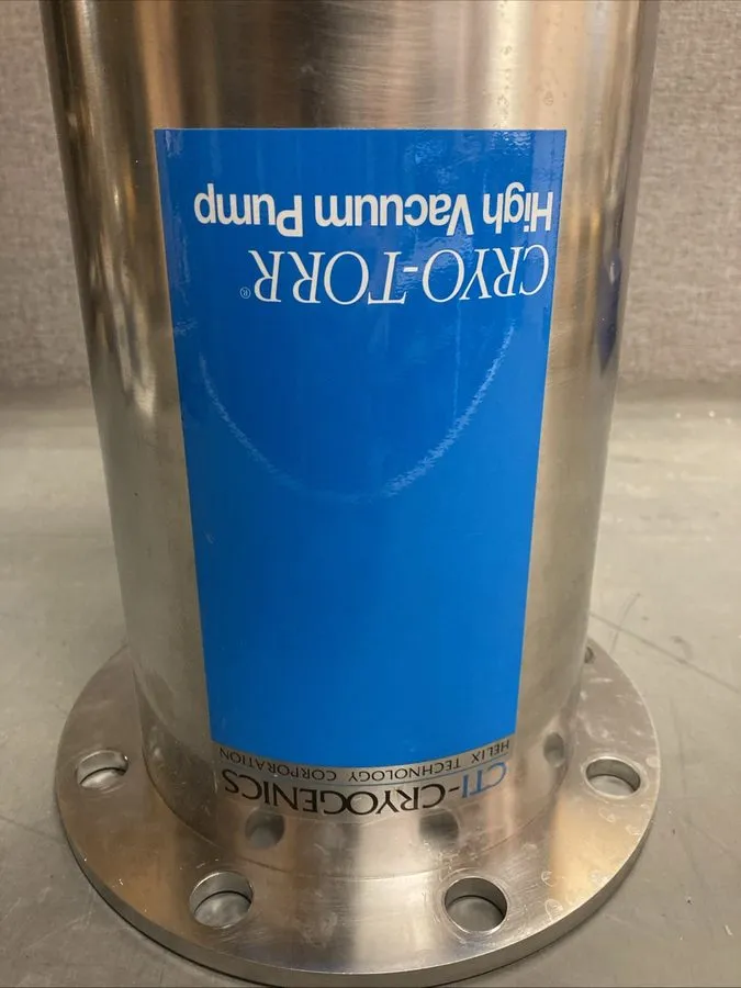 Насос CTI-CRYOGENICS High Vacuum CRYO-TORR 8 CRYOPUMP 8033168R U.S.A. SELLER — фото лота 1