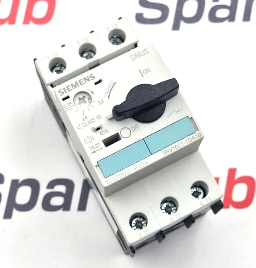 Автоматический выключатель SIEMENS 3RV1021-1DA10 Motor Protection Circuit Breake