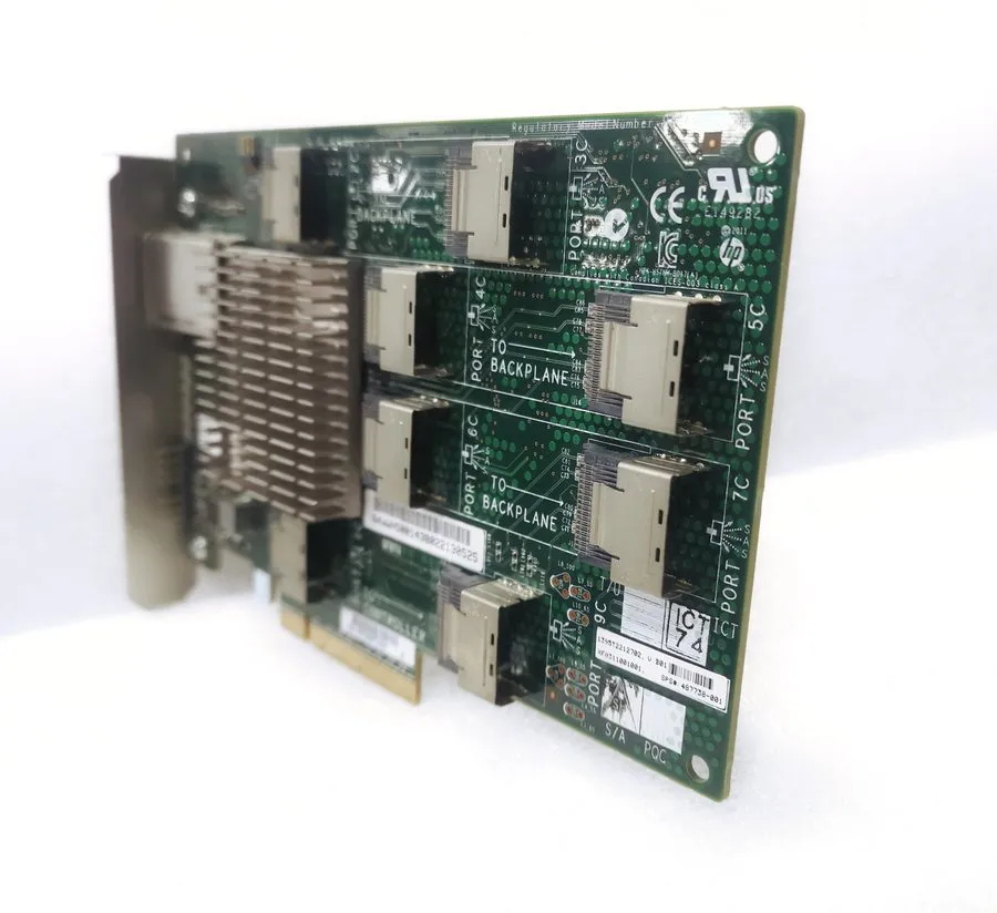 Экспандер HP 468406-B21 487738-001 468405-001 24BAY 3GB sas expander card 468405