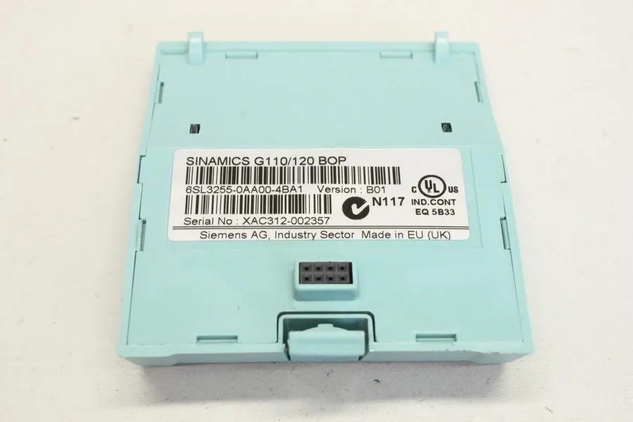 Частотный преобразователь Siemens 6SL3255-0AA00-4BA1 SINAMICS G110 Basic Operato