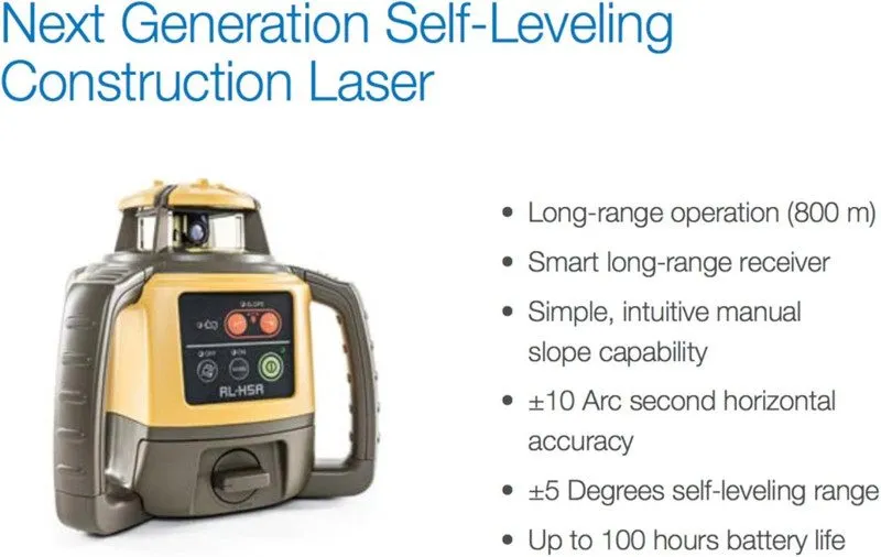 Нивелир Topcon RL-H5A Self-Leveling Rotary Laser Level with LS-80X Receiver — фото лота 4