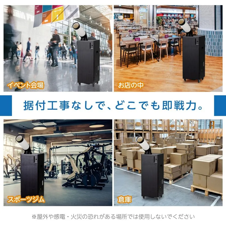 Климатическое оборудование KODEN AZS251KBA Industrial Spot Cooler 1 Outlet Porta — фото лота 1