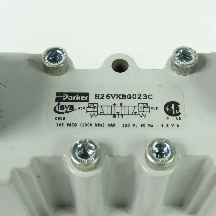 Электромагнитный клапан Parker H26VXBG023C 3 Position Pneumatic Solenoid Valve 1