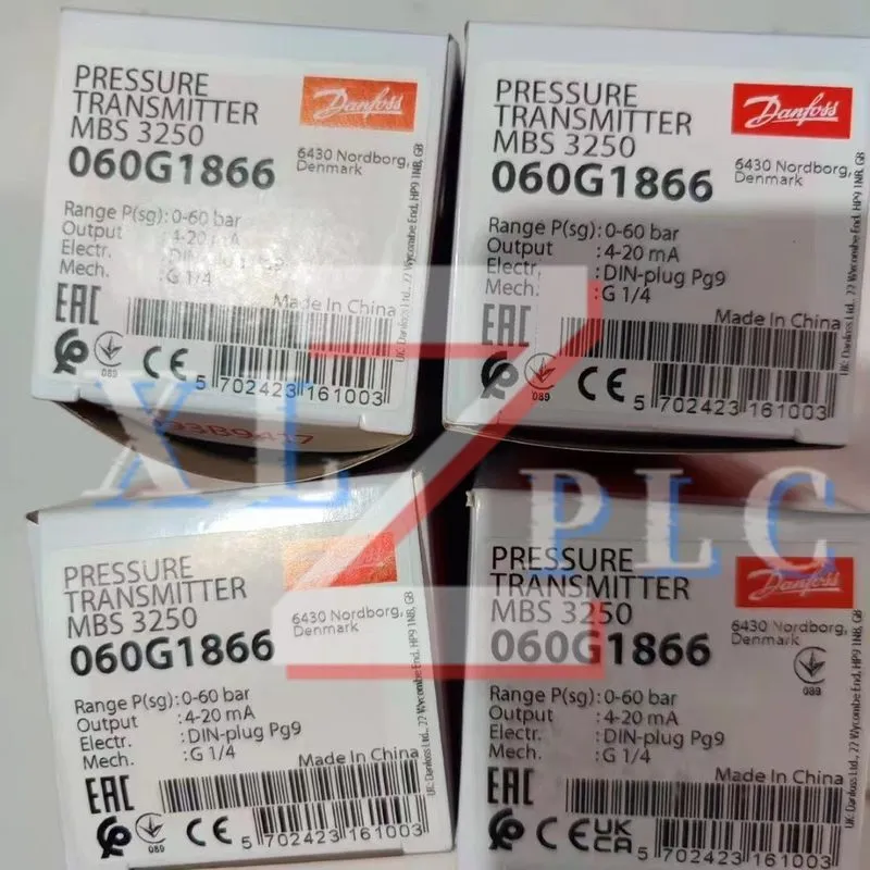 Датчик давления Danfoss Pressure Transmitter Sensor MBS3250 060G1791 0-10bar 4-2 — фото лота 1