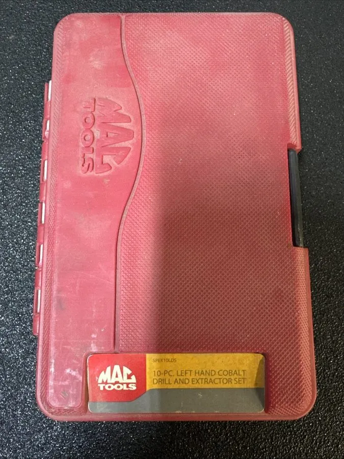Режущий инструмент MAC TOOLS SPEX10LDS 10-PC DRILL index: LEFT HAND. COBALT DRIL