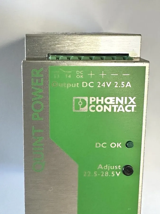 Блок питания PHOENIX CONTACT POWER SUPPLY QUINT-PS-100-240AC/24DC/2,5 / 2938578 — фото лота 1