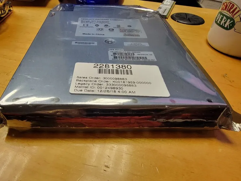 Коммутатор C8S45A HP Brocade 16Gb/16 SAN Switch