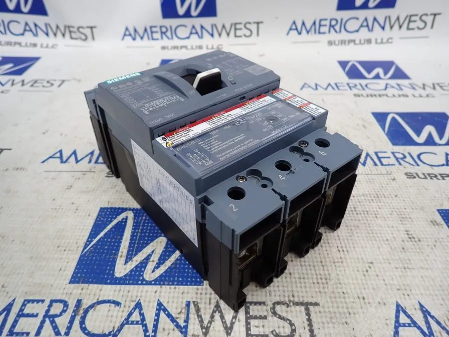 Автоматический выключатель Siemens 3VA5215-5EC31-0AA0 150 Amp 600 VAC 3 Pole Cir