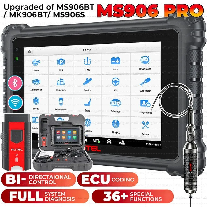 Диагностический сканер Autel MaxiSys MS906 Pro ECU Coding Full System Diagnostic