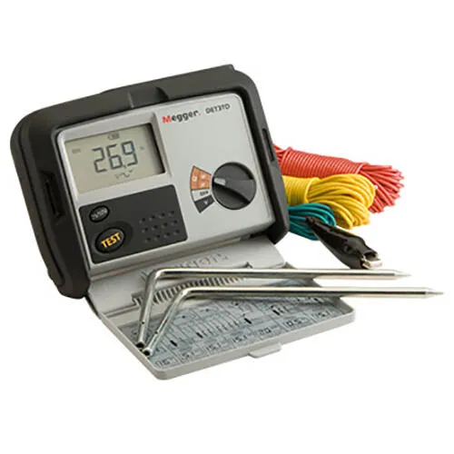 Тестер Megger DET3TC 3-Terminal Ground Resistance Tester w/ ART Capability