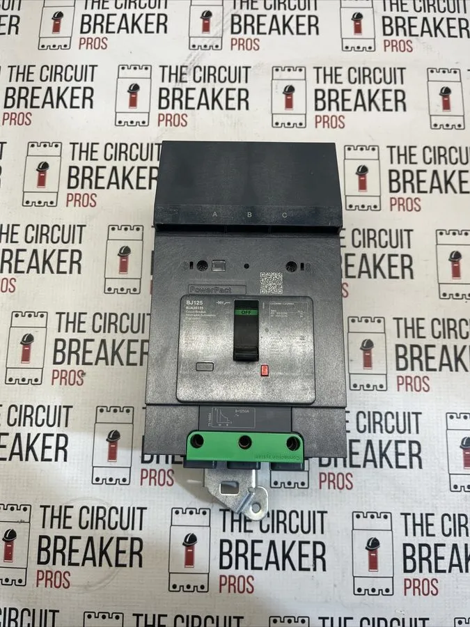 Автоматический выключатель SQUARE D BJA36125 BJ125 125 AMP 65K @ 480V 3P I LINE 