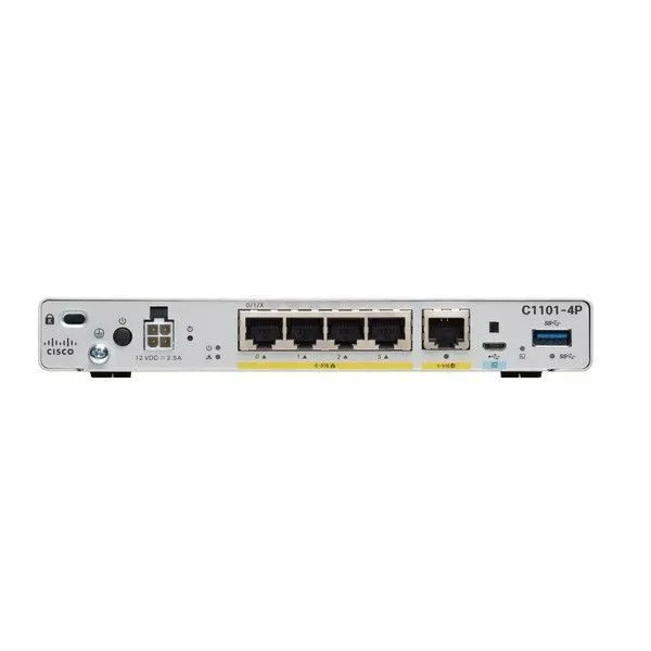 Маршрутизатор Cisco C1101-4P Router ISR 1101 4 Ports GE Ethernet