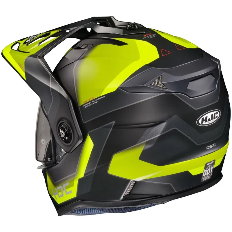 Сервер HJC Semi-Flat DS-X1 Synergy MC-3HSF Snow Helmet w/Electric Shield-021-732 — фото лота 1