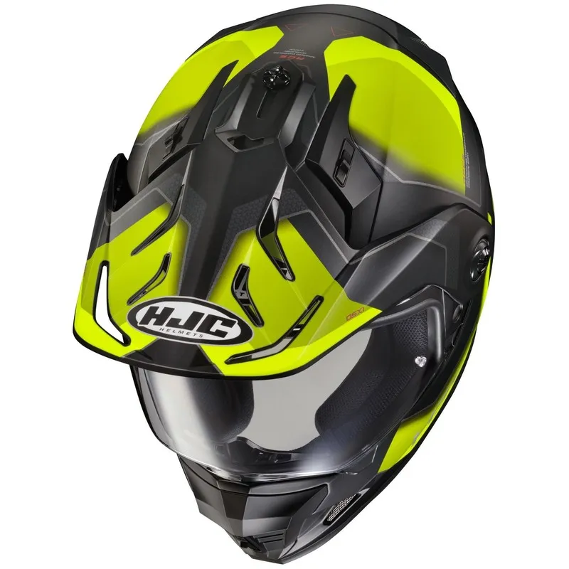 Сервер HJC Semi-Flat DS-X1 Synergy MC-3HSF Snow Helmet w/Electric Shield-021-732 — фото лота 2