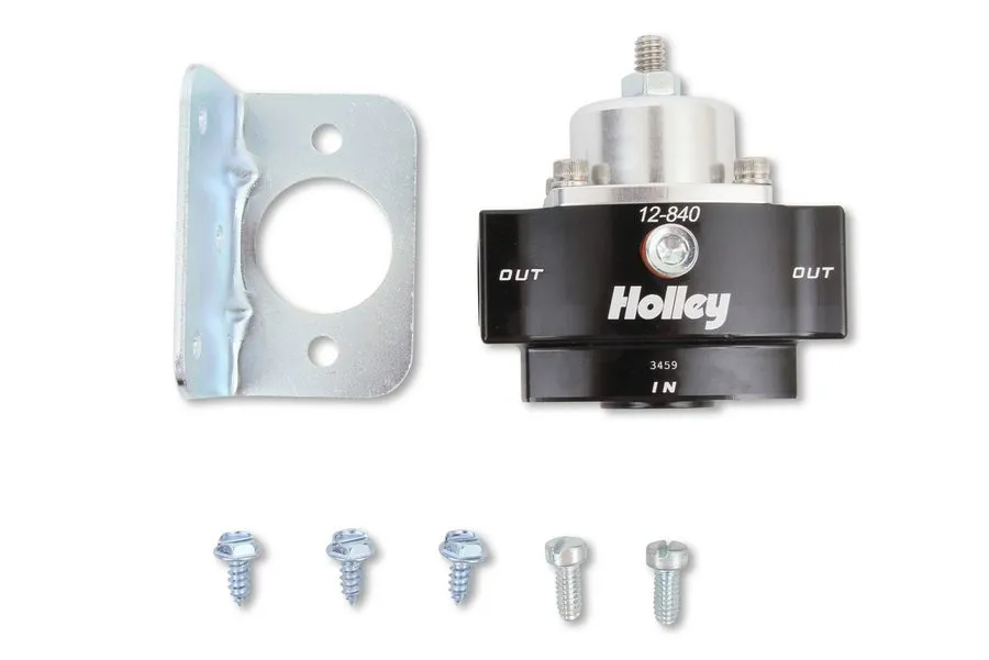 Трубопроводная арматура Holley 12-840 HP Billet Carbureted Fuel Pressure Regulat