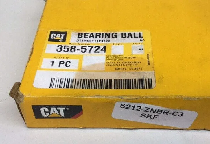 Подшипник SKF 6212-ZNBR-C3 Ball Bearing 60mm ID X 110mm OD X 22mm W Snap Ring