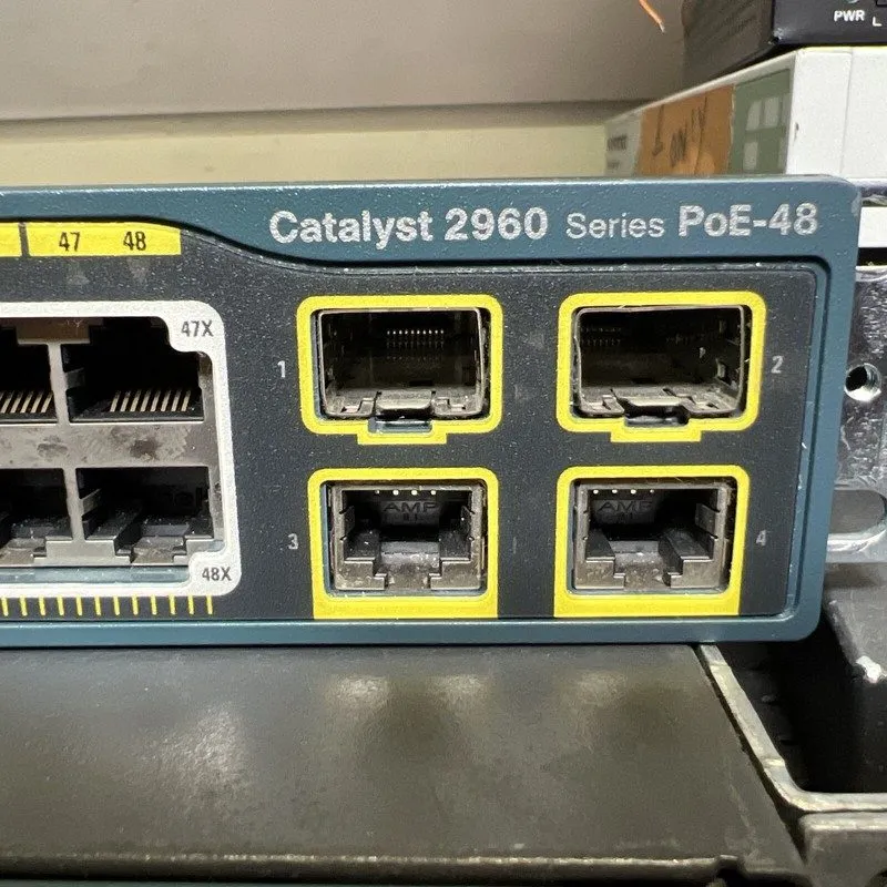 Коммутатор Cisco 2960S 48 Port Gigabit 370W PoE+ Switch, WS-C2960S-48LPD-L