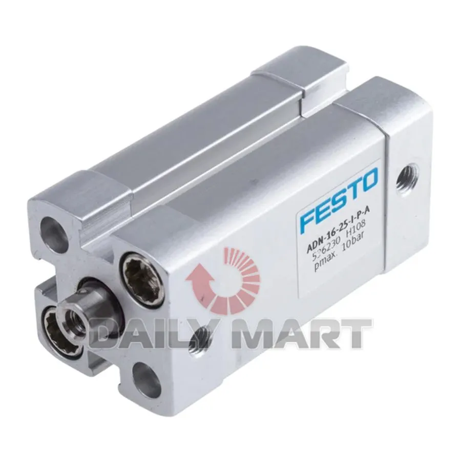 Пневмоцилиндр FESTO ADN-16-25-I-P-A Pneumatic Cylinder — фото лота 1