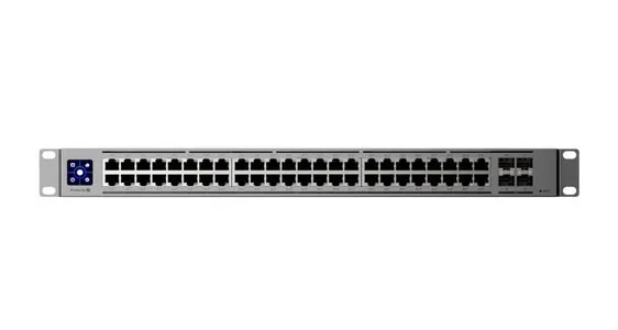 Коммутатор Ubiquiti UniFi USW-Enterprise-48-PoE 48-Port 2.5GbE 720W PoE+ Switch