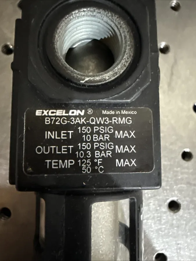 Регулятор давления Norgren B72G-3AK-QW3-RMG Excelon Air Pressure Regulator Filte — фото лота 2